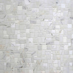MOSAICO INCERTO - BIANCO CARRARA